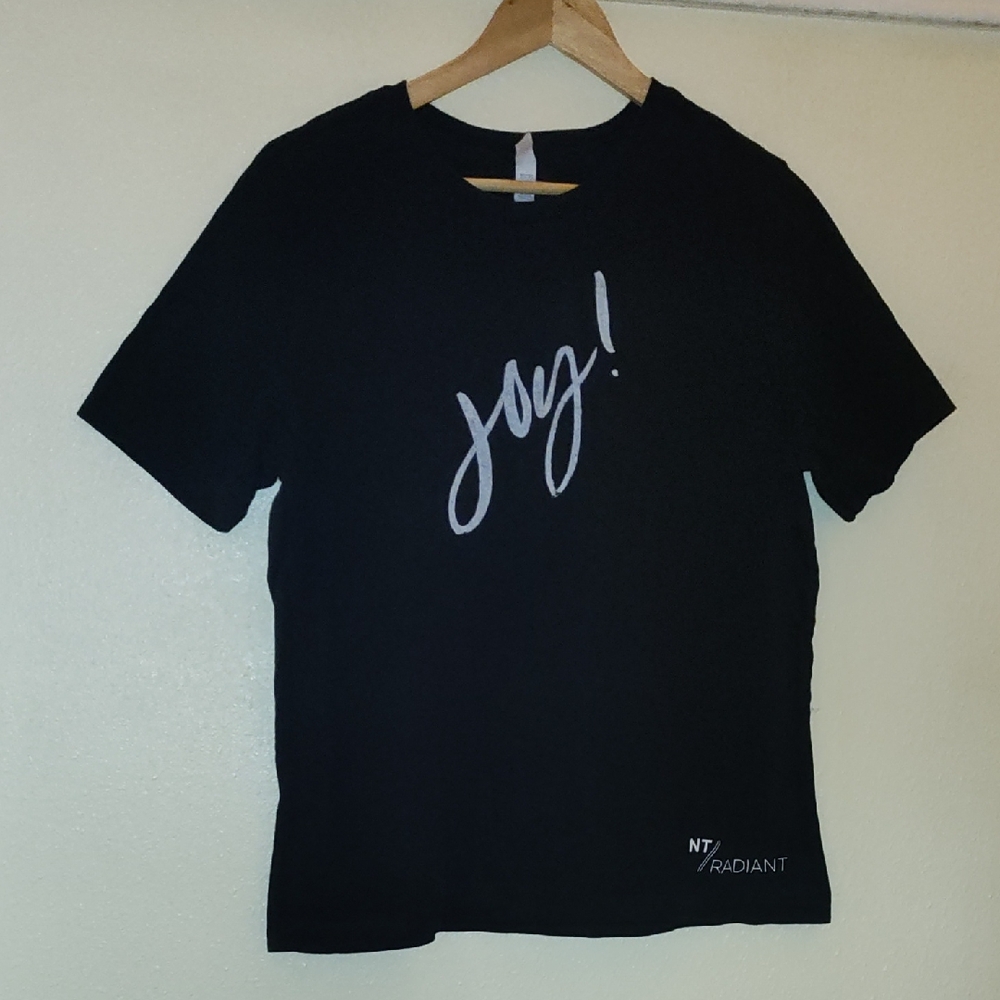 Bella Canvas Black 'Joy!' Tee